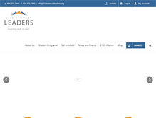 Tablet Screenshot of 21stcenturyleaders.org